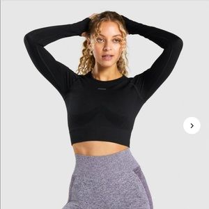 Gymshark long sleeve flex top